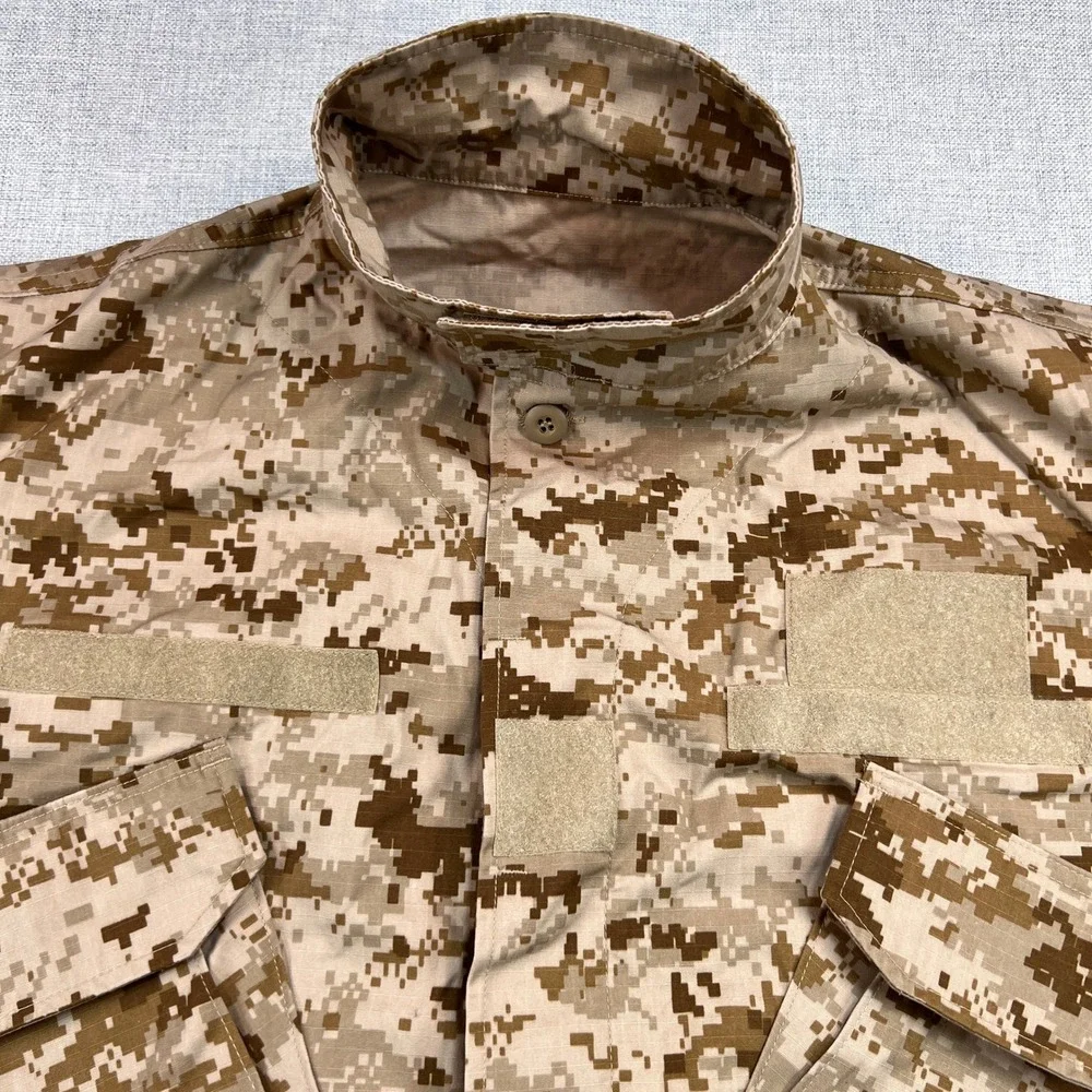 Crye‎ Precision Navy Custom Field Shirt Men XL Desert Camo Tactical SEAL AOR1